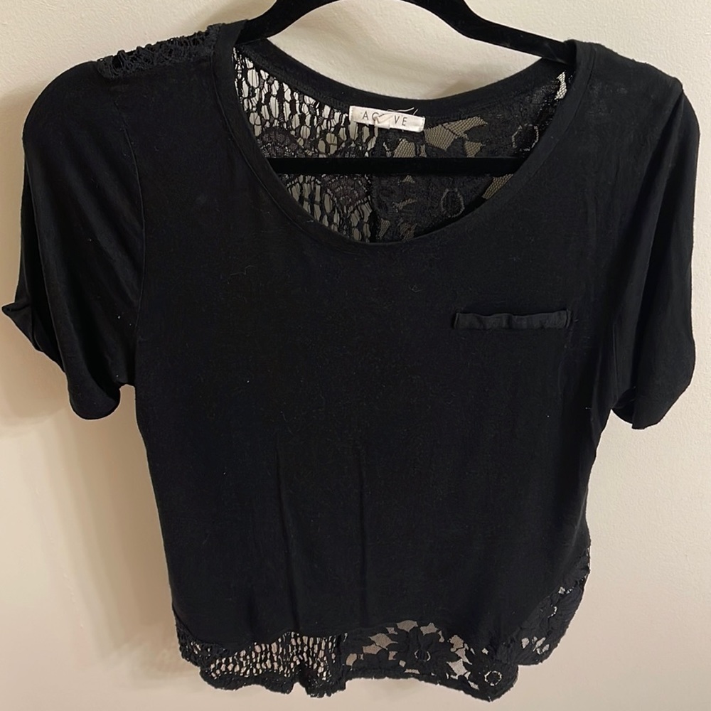 Active Blouse Size L Color Black